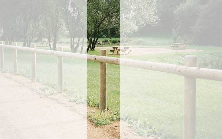 Cloture BRETAGNE en bois équipement extérieur de jardin en pin traité