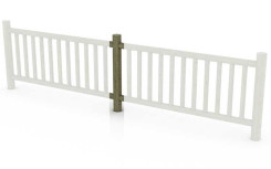 CLOTURE A BARREAUDAGE POTEAU INTERMEDIAIRE
CLOTURE EN BOIS POUR COLLECTIVITÉ
SÉCURITÉ DES ESPACES URBAINS