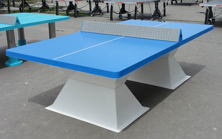 TABLE PING PONG JADE COINS SECURIT - 
TABLE TENNIS DE TABLE POUR ÉCOLE ET AIRE DE JEUX EXTÉRIEURE