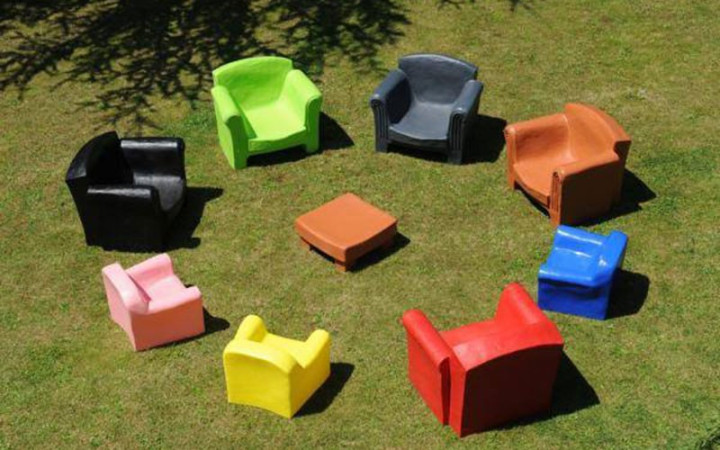 POUF TABLE BASSE OLGA