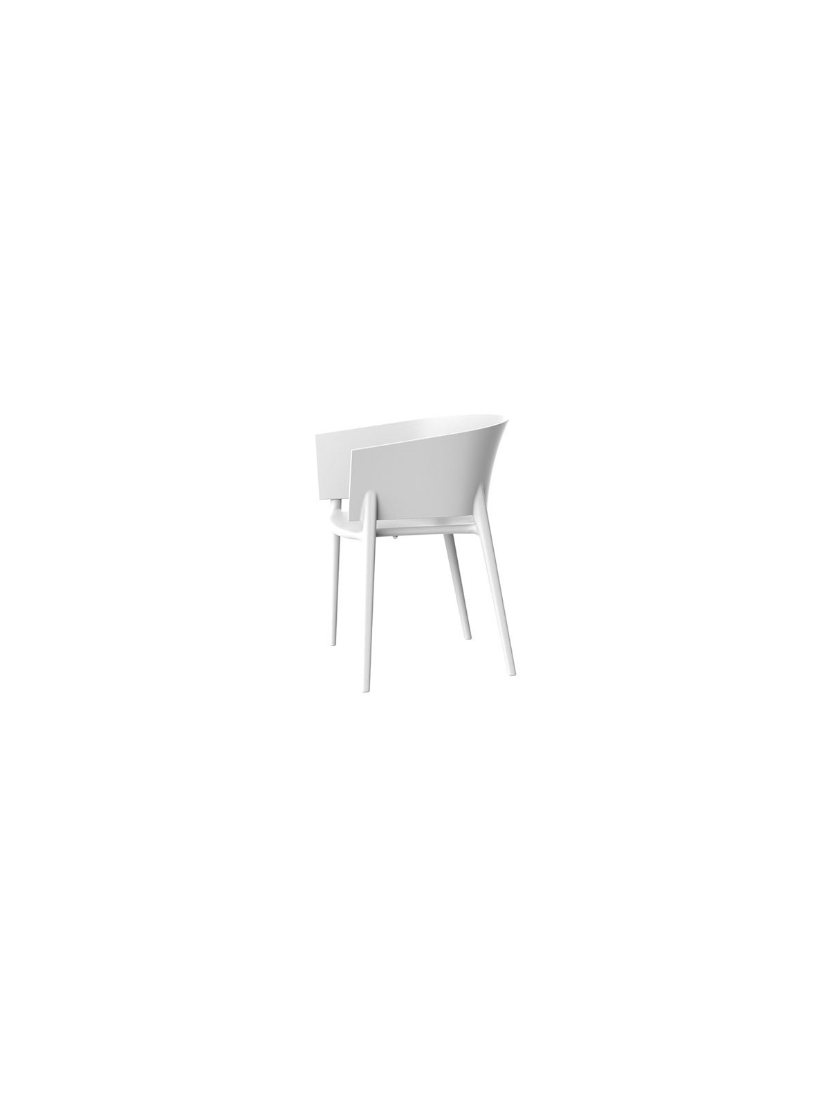 FAUTEUIL AFRICA BLANC