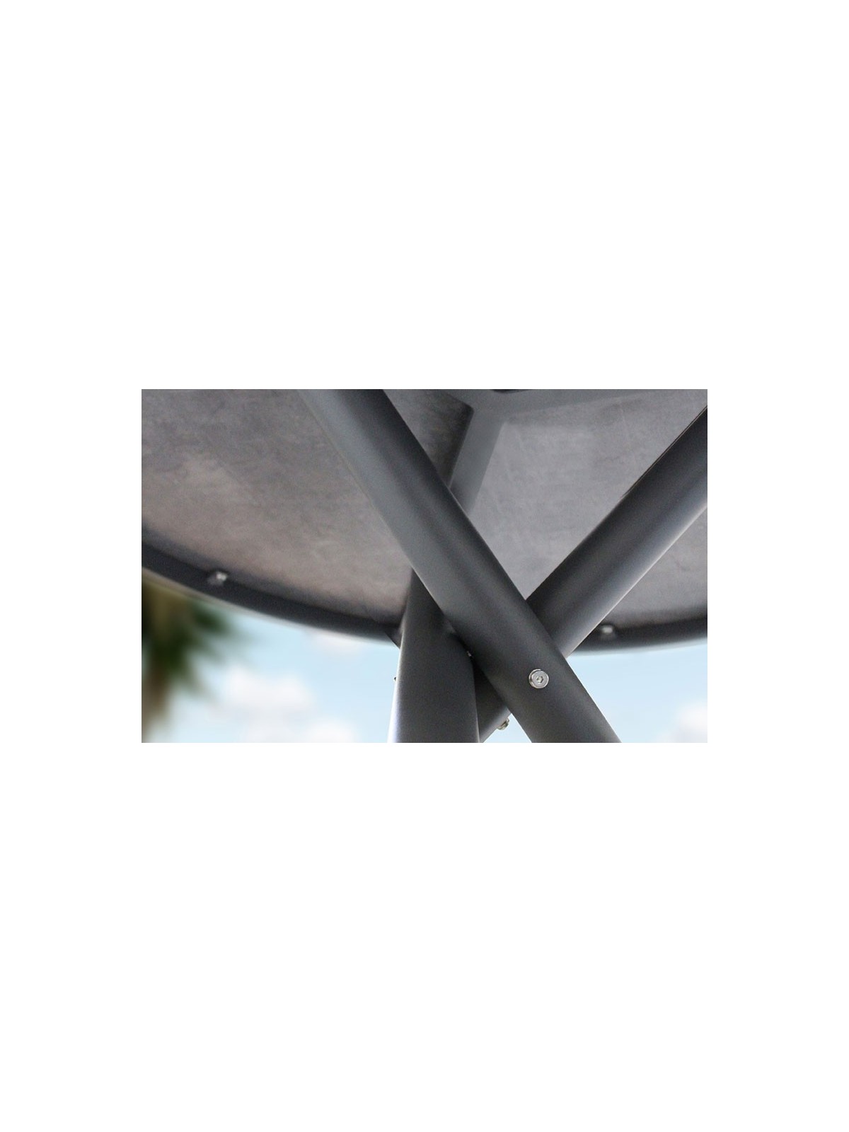 TABLE RONDE ALU ARUBA