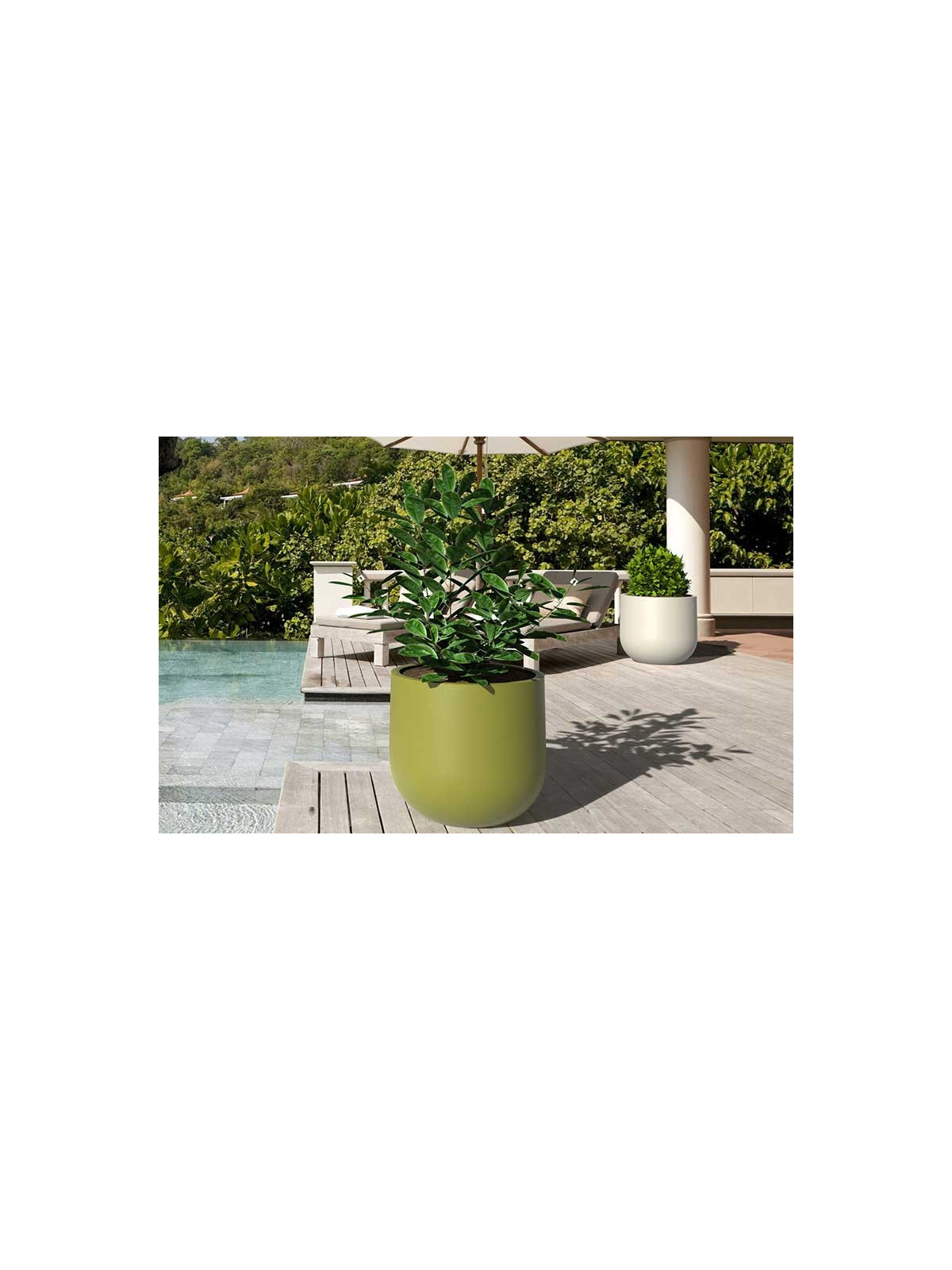 POT LUNE POLYÉTHYLÈNE