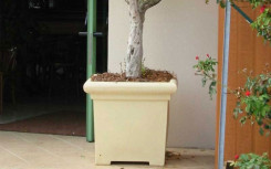 JARDINIÈRE CARRE LISSE EMBOITABLE