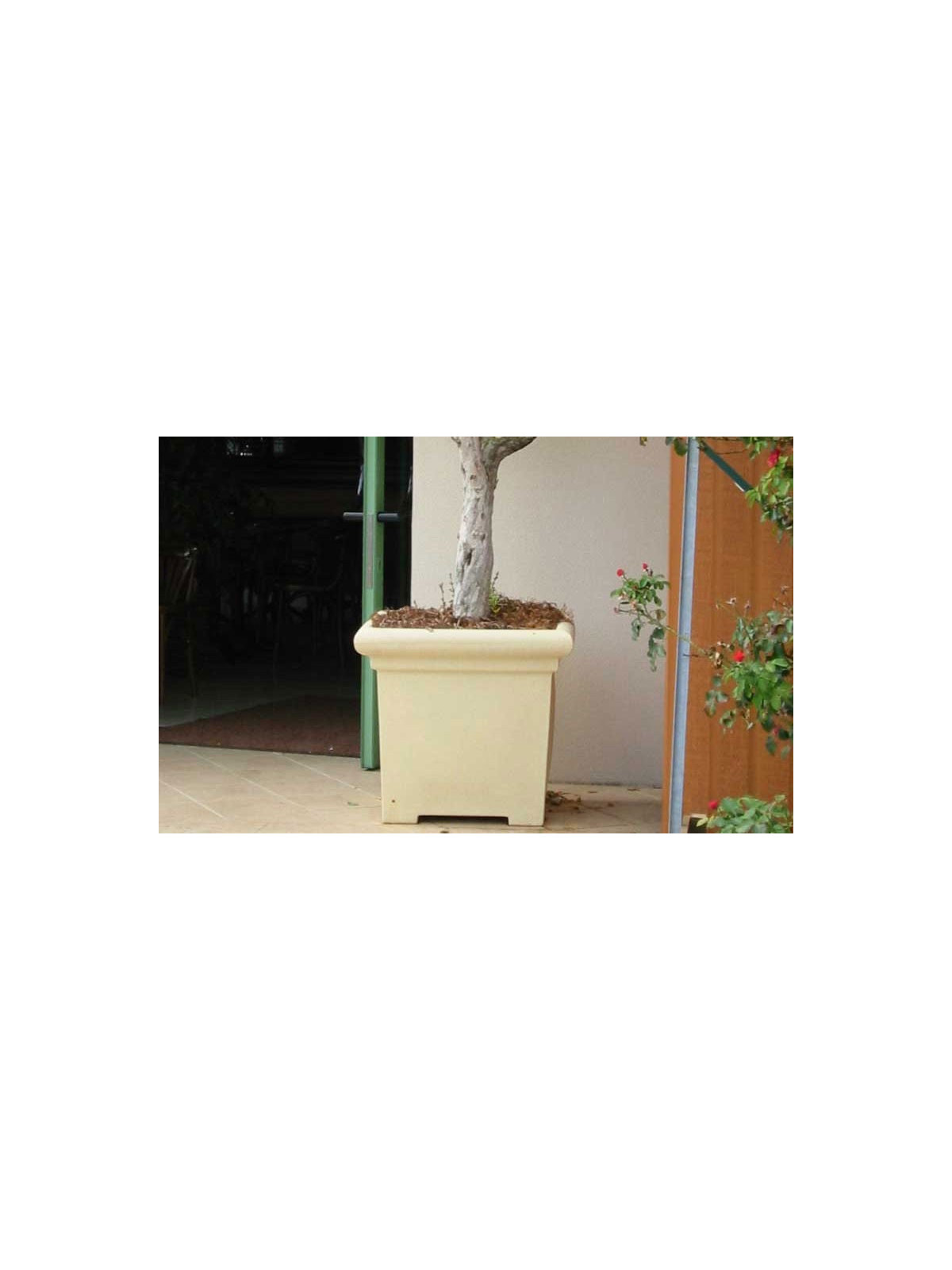 JARDINIÈRE CARRE LISSE EMBOITABLE