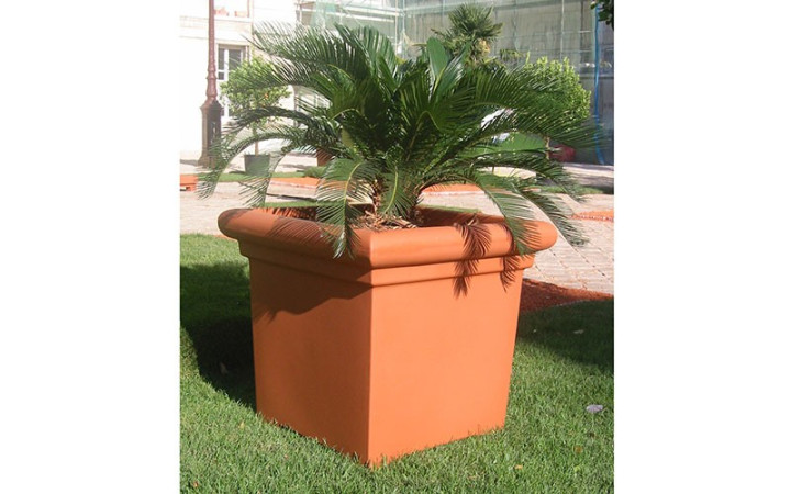 JARDINIÈRE CARRE LISSE EMBOITABLE