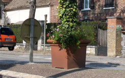 JARDINIÈRE CARRE LISSE EMBOITABLE