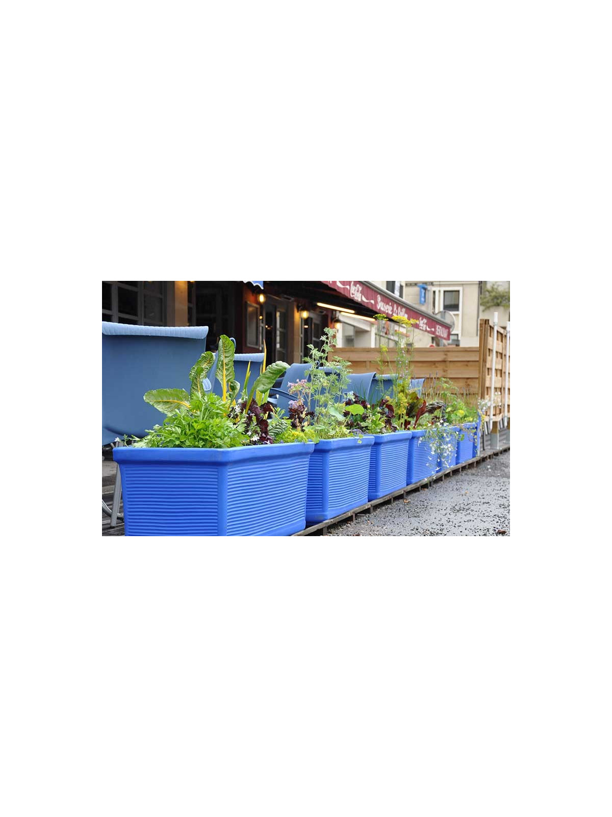 JARDINIÈRE BAC RECTANGULAIRE polyéthylène