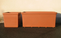 JARDINIÈRE BAC CARRÉ POLYETHYLENE