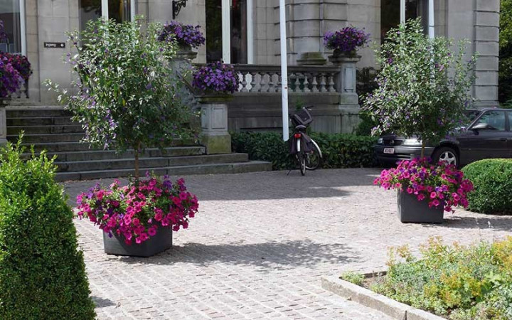 JARDINIÈRE BAC CARRÉ POLYETHYLENE