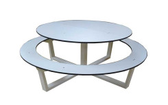TABLE DE PIQUE-NIQUE ACIER COMPACT FARANDOLE