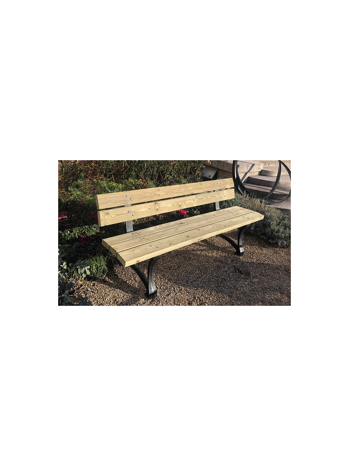 BANC ELYSEE EN PIN DES LANDES