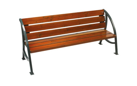 BANC LANTERNE RÉSINEUX LASURE