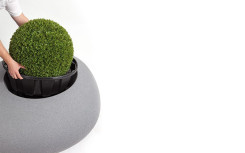 BAC A PLANTATION OU DECORATIF 13 L POUR GALET 600 mm