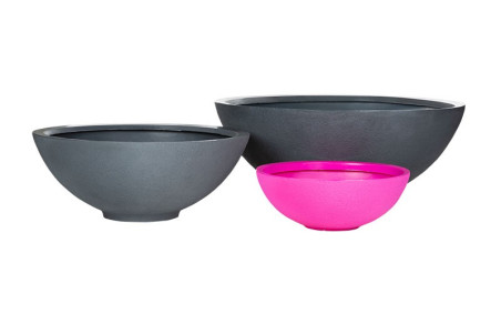 JARDINIÈRE VASQUE AU SOL EN POLYETHYLENE