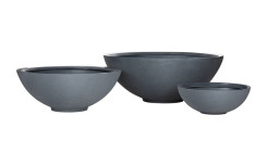 JARDINIÈRE VASQUE AU SOL EN POLYÉTHYLÈNE FLEURISSEMENT ESPACE PUBLIC