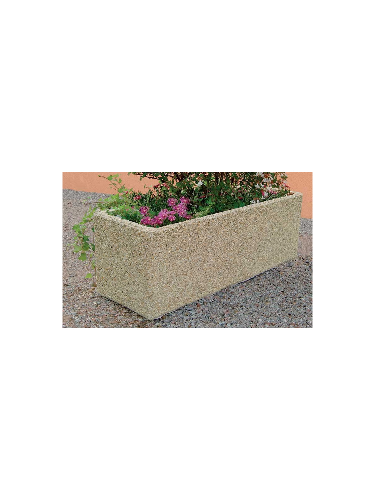 JARDINIÈRE CHATILLON RECTANGLE EN BETON