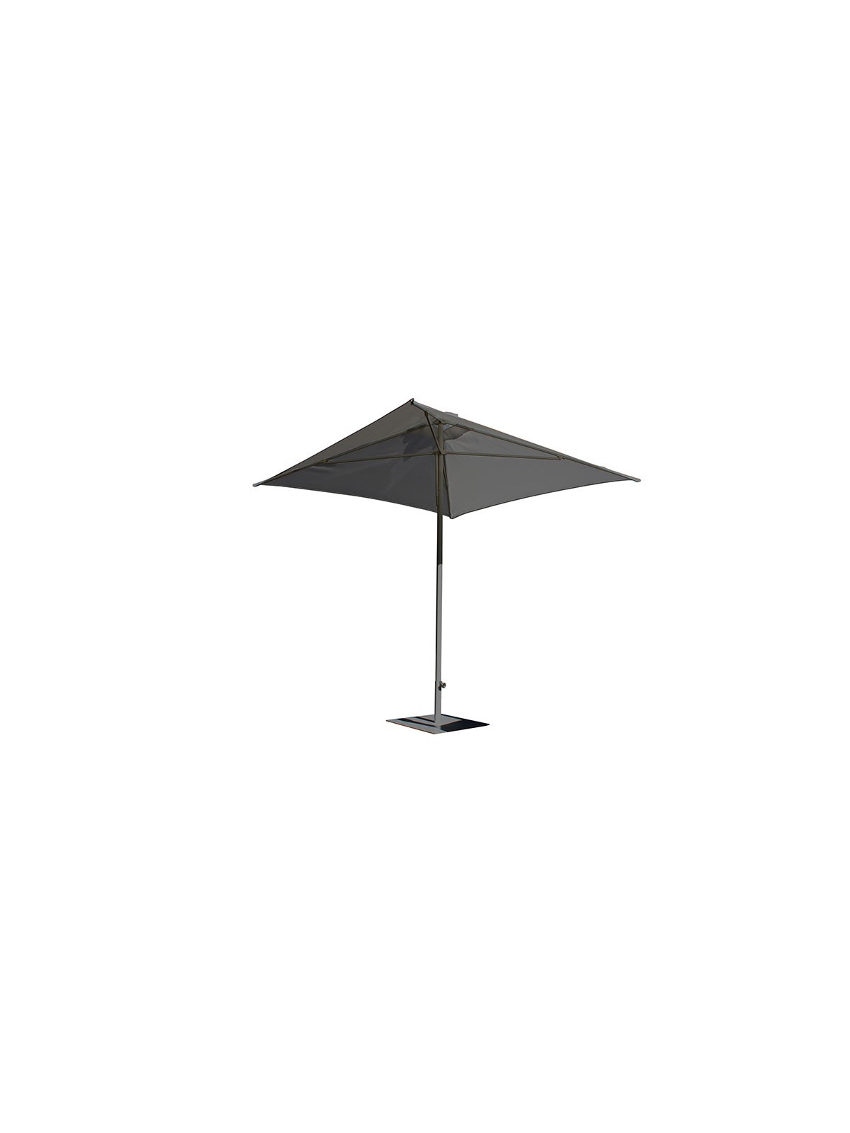 PARASOL PUSH-UP NERIS - TOILE OLEFIN GRIS ANTHRACITE