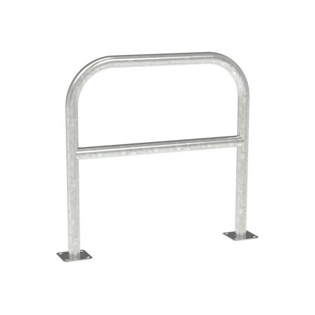 ARCEAU DE SECURITE RENFORCE GALVA SUR PLATINE LONGUEUR 1000 mm