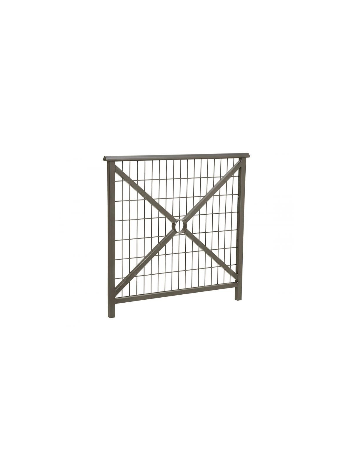 BARRIERE ALZI GRILLAGE 1000 mm GRIS PROCITY