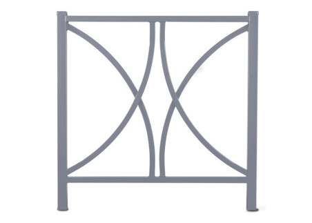 BARRIERE VAUBAN 1100 mm GRIS RAL 7012