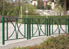 BARRIERE VAUBAN 1100 mm MISE EN SITUATION VOIRIE PUBLIQUE