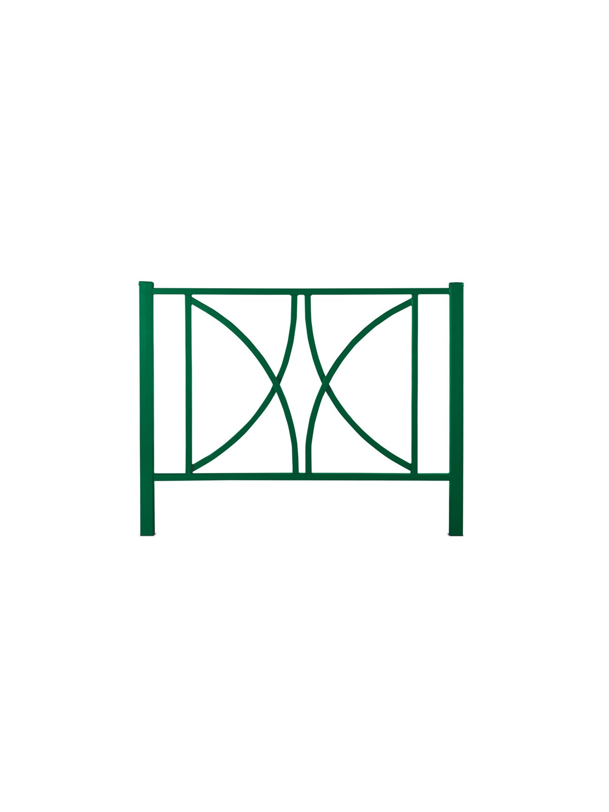 BARRIERE VAUBAN 1500 mm VERT RAL 6028