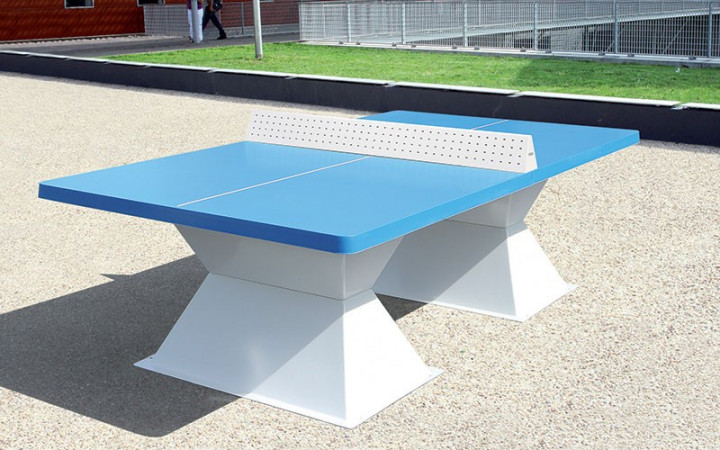 TABLE PING PONG JADE COINS SECURIT - 
TABLE TENNIS DE TABLE POUR ÉCOLE ET AIRE DE JEUX EXTÉRIEURE