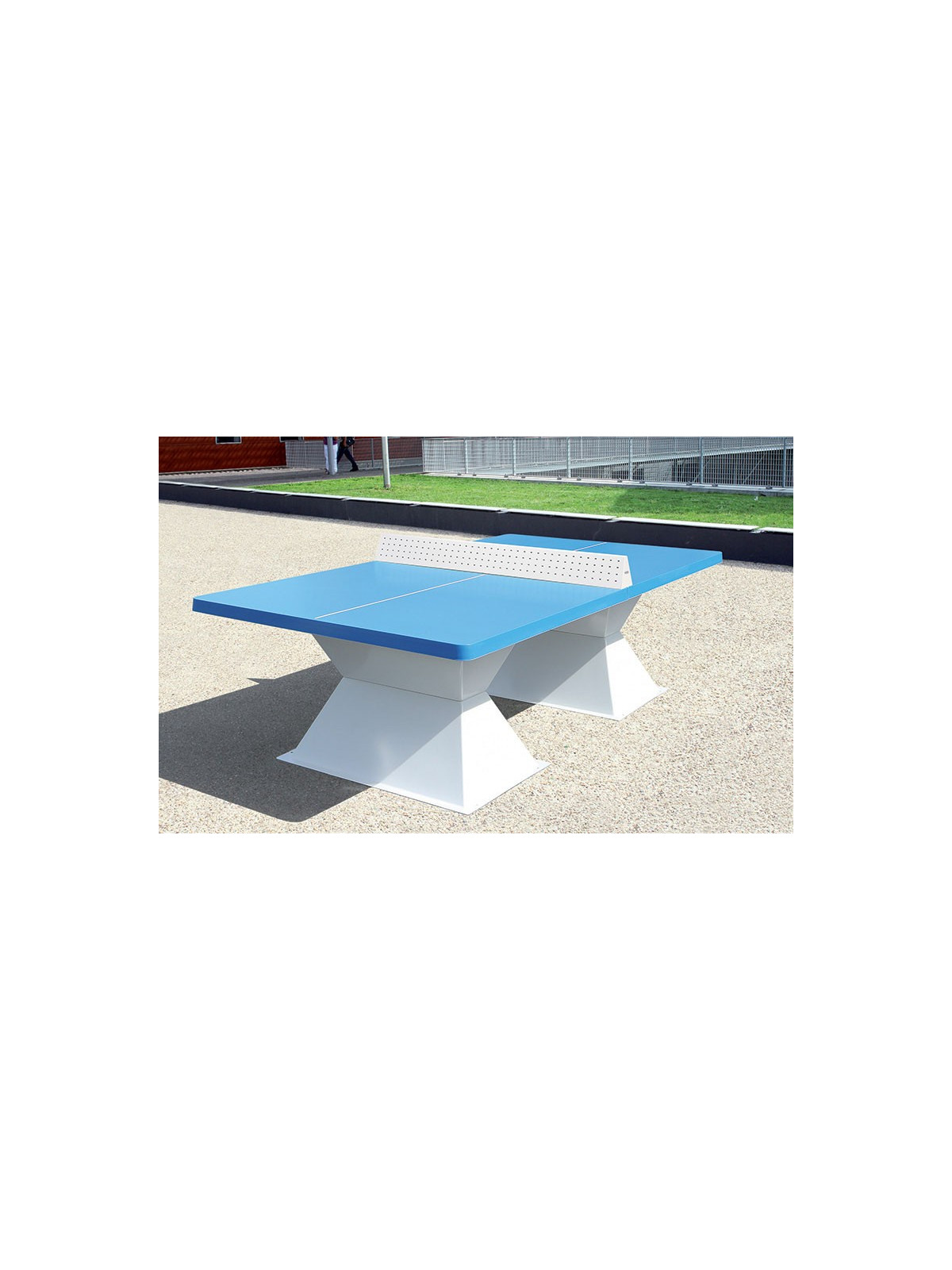TABLE PING PONG JADE COINS SECURIT - 
TABLE TENNIS DE TABLE POUR ÉCOLE ET AIRE DE JEUX EXTÉRIEURE