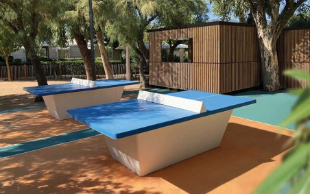 TABLE PING PONG QUARTZ
TENNIS DE TABLE POUR CAMPING ÉCOLE OU AIRE DE JEUX