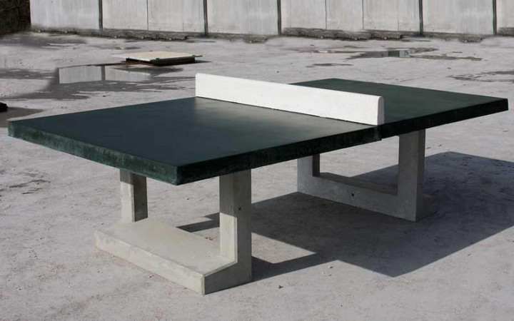 TABLE DE PING PONG BÉTON LEO