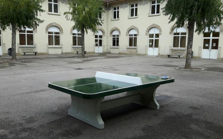 TABLE DE TENNIS DE TABLE BETON VEGA VERTE