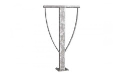 APPUI CYCLES LANET ACIER GALVA SUR PLATINE
SUPPORT VÉLO DESIGN POUR ESPACE EXTÉRIEUR
AMENAGEMENT URBAIN POUR CYCLISTE