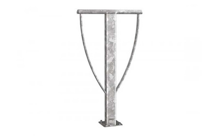 APPUI CYCLES LANET ACIER GALVA SUR PLATINE
SUPPORT VÉLO DESIGN POUR ESPACE EXTÉRIEUR
AMENAGEMENT URBAIN POUR CYCLISTE