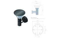 APPLIQUE MURALE SOLAIRE LUMINEUSE