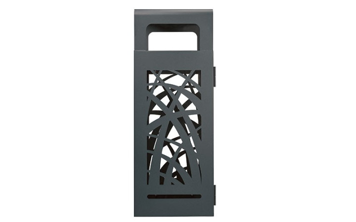 CORBEILLE DE VILLE DESIGN ET MODERNE FLORY 
POUBELLE DE RUE POUR ESPACE PUBLIC
COLLECTEUR DE DÉCHET INTÉRIEUR EXTÉRIEUR