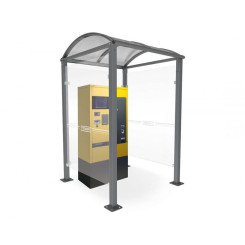 ABRI MULTI-USAGES VOUTE MISE EN SITUATION