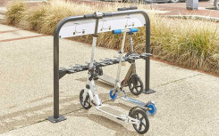 SUPPORT TROTTINETTES SUR PIED 12 PLACES