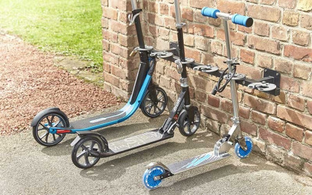 SUPPORT TROTTINETTES MURAL 6 PLACES