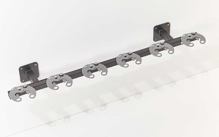 SUPPORT TROTTINETTES MURAL 6 PLACES