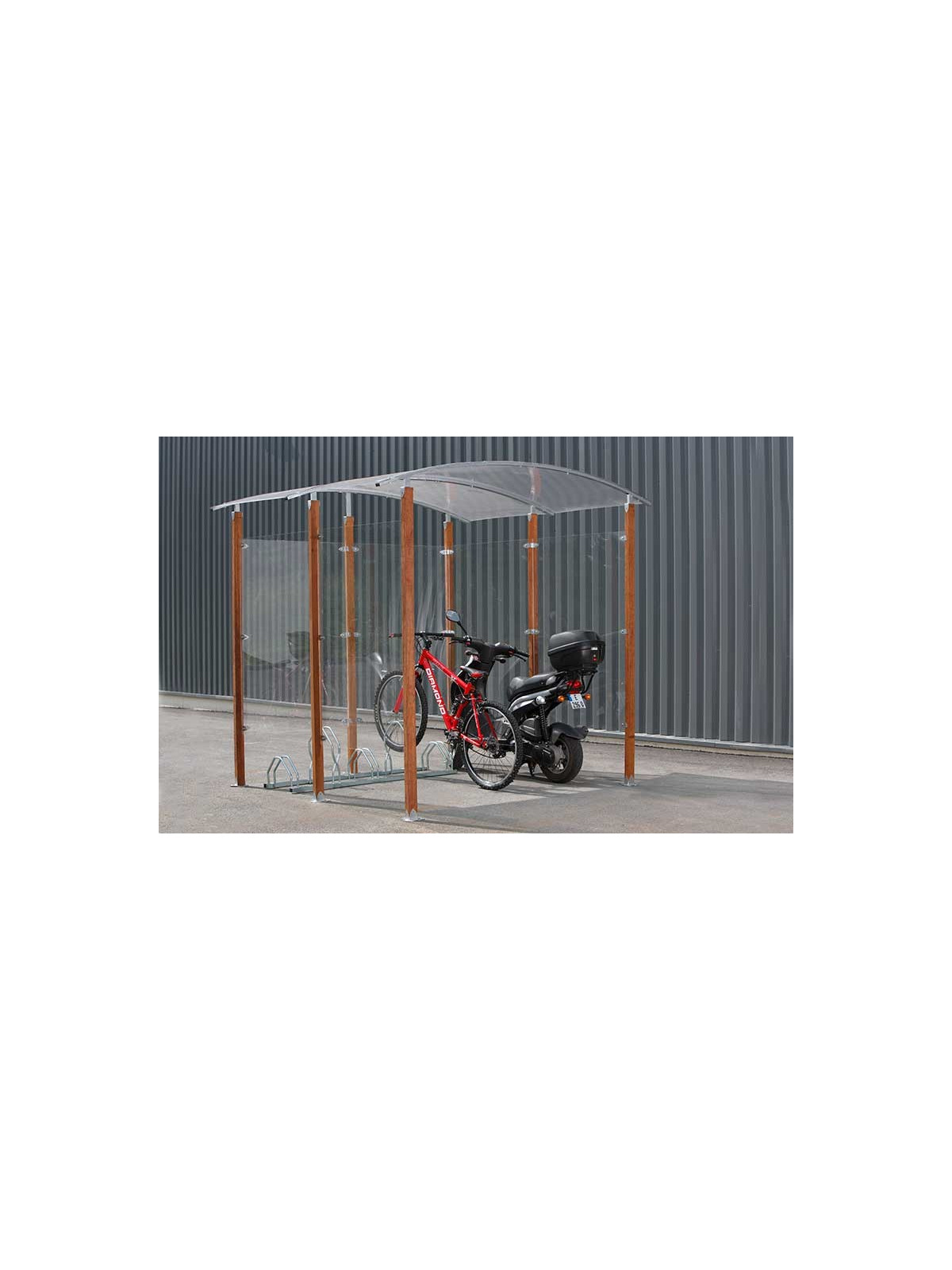 ABRIS VELO 4 m² VERSION BOIS