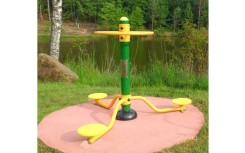 APPAREIL DE FITNESS EXTERIEUR POUR RELAXATION/ETIREMENT : BODY TRIPODE