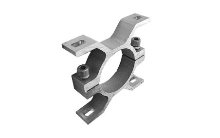 ATTACHE DOUBLE Ø 60 mm