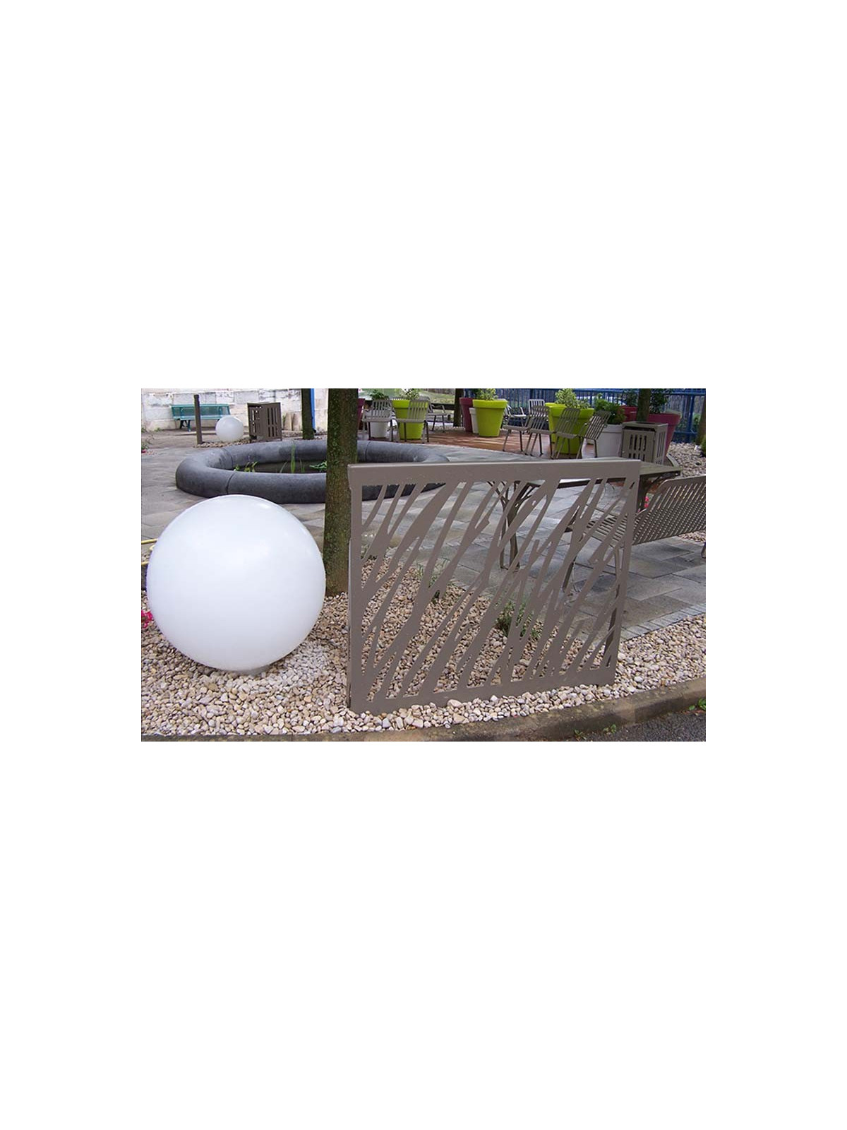 SPHÈRE LUMINEUSE NOMADE DÉCORATION EXTÉRIEURE