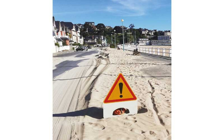 PANNEAU TEMPORAIRE PVC - TYPE AK