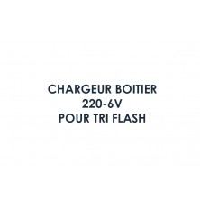 CHARGEUR BOITIER 220-6V POUR TRI FLASH