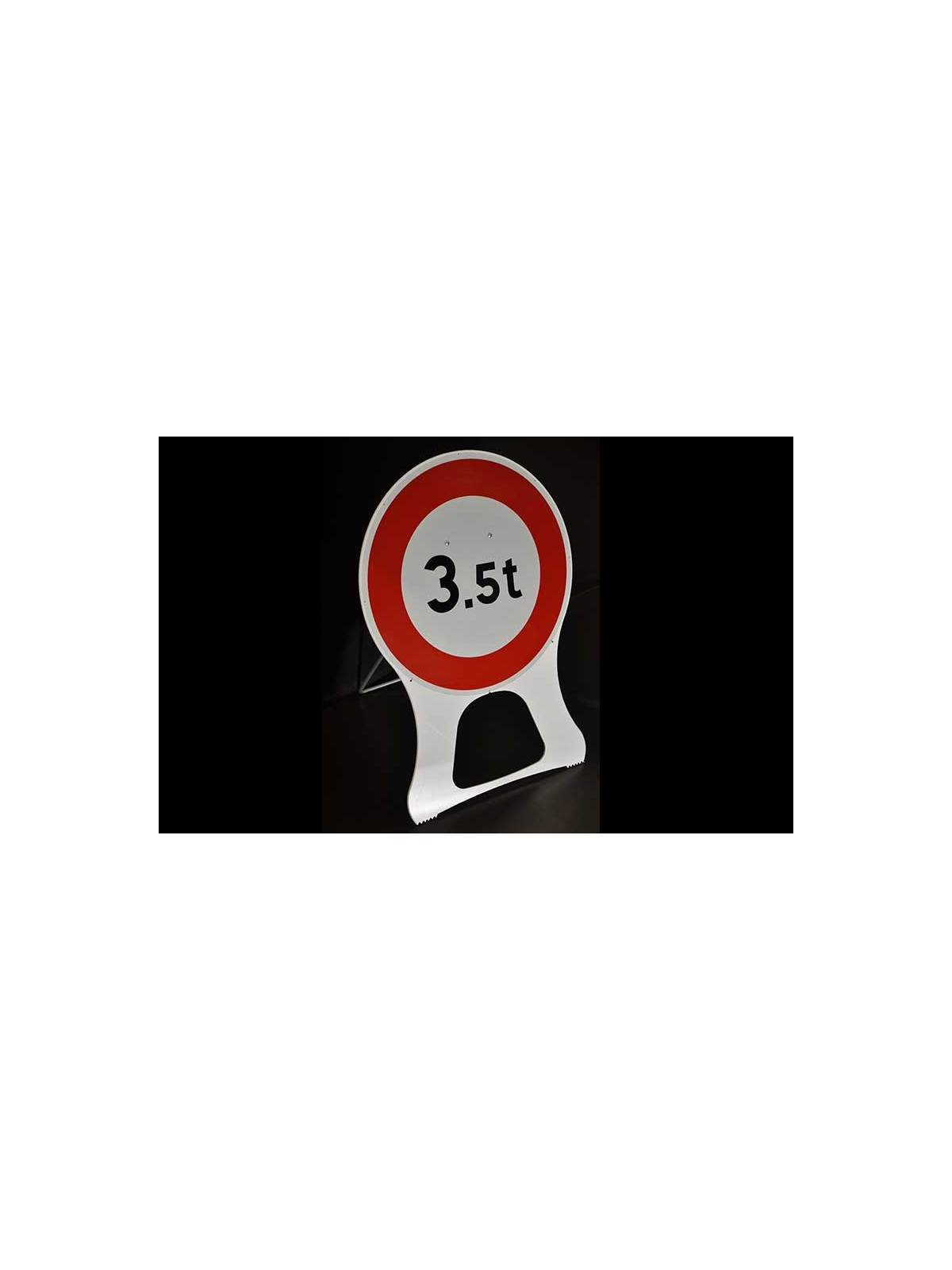 PANNEAU TEMPORAIRE PVC - TYPE B