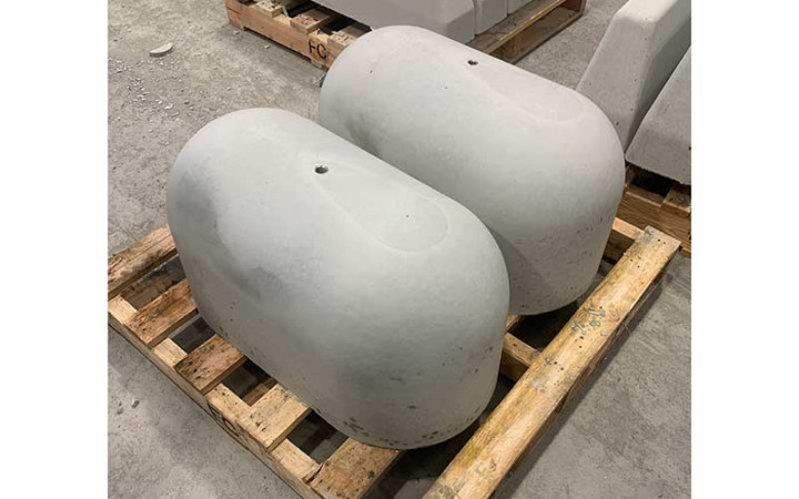 BORNE DÉFENSIVE CROTTE DE MAMMOUTH