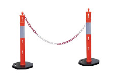 KIT 2 BALISES AVEC 1 CHAINE 2 M