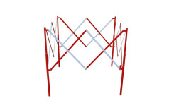 BARRIERE CARREE DE CHANTIER EXTENSIBLE